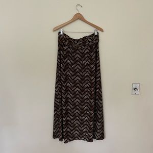 ❄️Robert Louis woman’s animal print maxi skirt